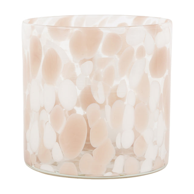 Confetti Glass Candle Holder