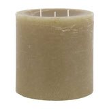Rustic Three Wick Pillar Candle