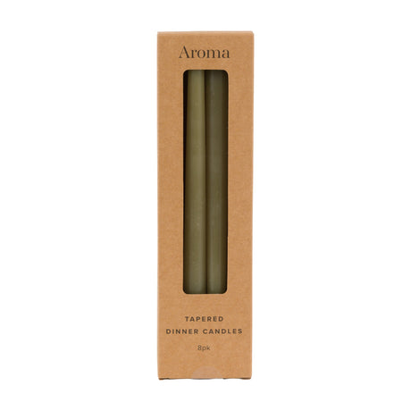 Tapered Dinner Candles Set of 8