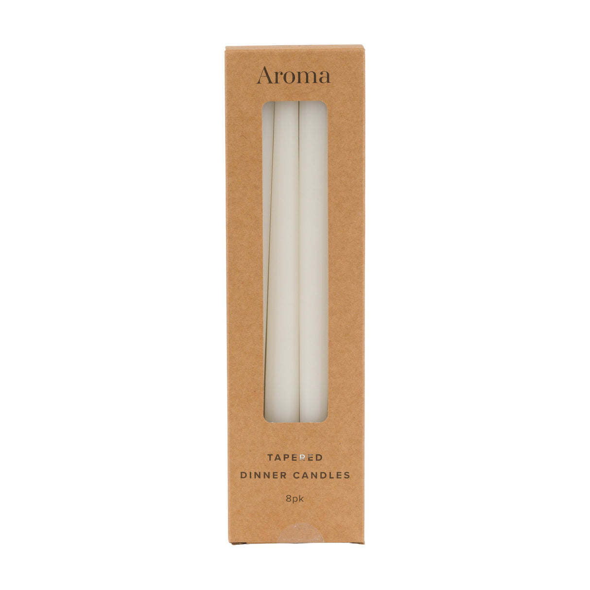 Tapered Dinner Candles Set of 8