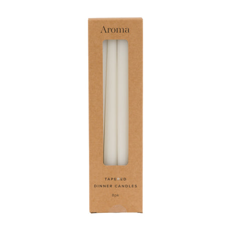 Tapered Dinner Candles Set of 8