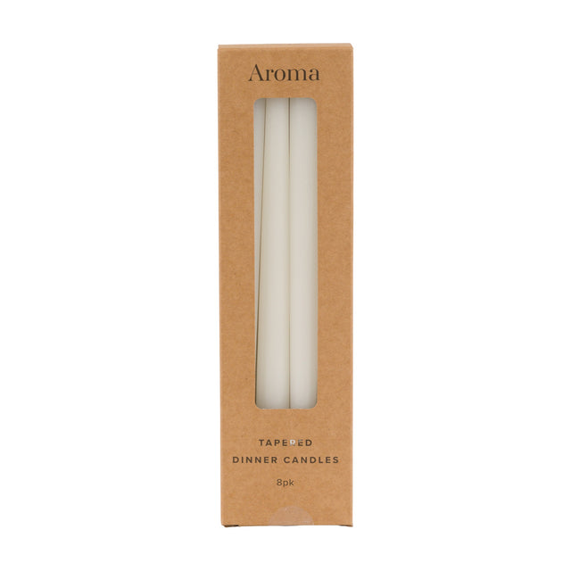 Tapered Dinner Candles Set of 8