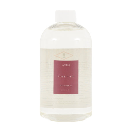 Aroma Rose Oud Diffuser Refill Oil 500ml – Clear