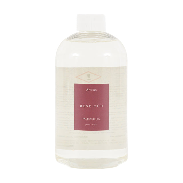 Aroma Rose Oud Diffuser Refill Oil 500ml – Clear