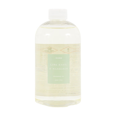 Aroma Diffuser Refill Oil Lime Basil & Mandarin 500ml – Green