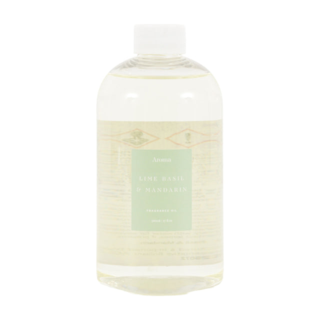 Aroma Diffuser Refill Oil Lime Basil & Mandarin 500ml – Green