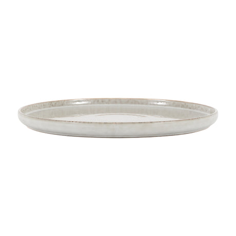 Reactive Glaze Dinner Plates Set of 4 – Pale Grey