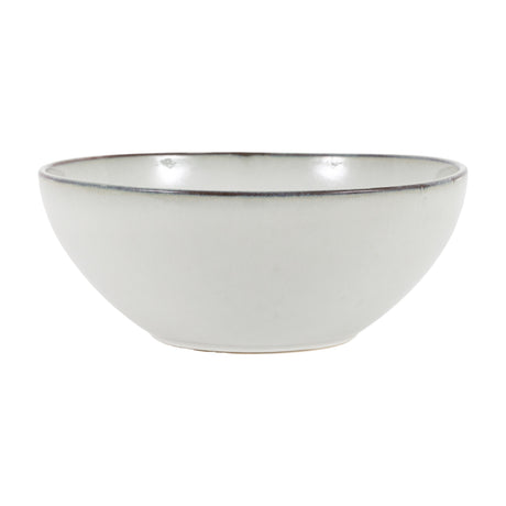 Reactive Glaze Pasta Bowl – Pale Grey