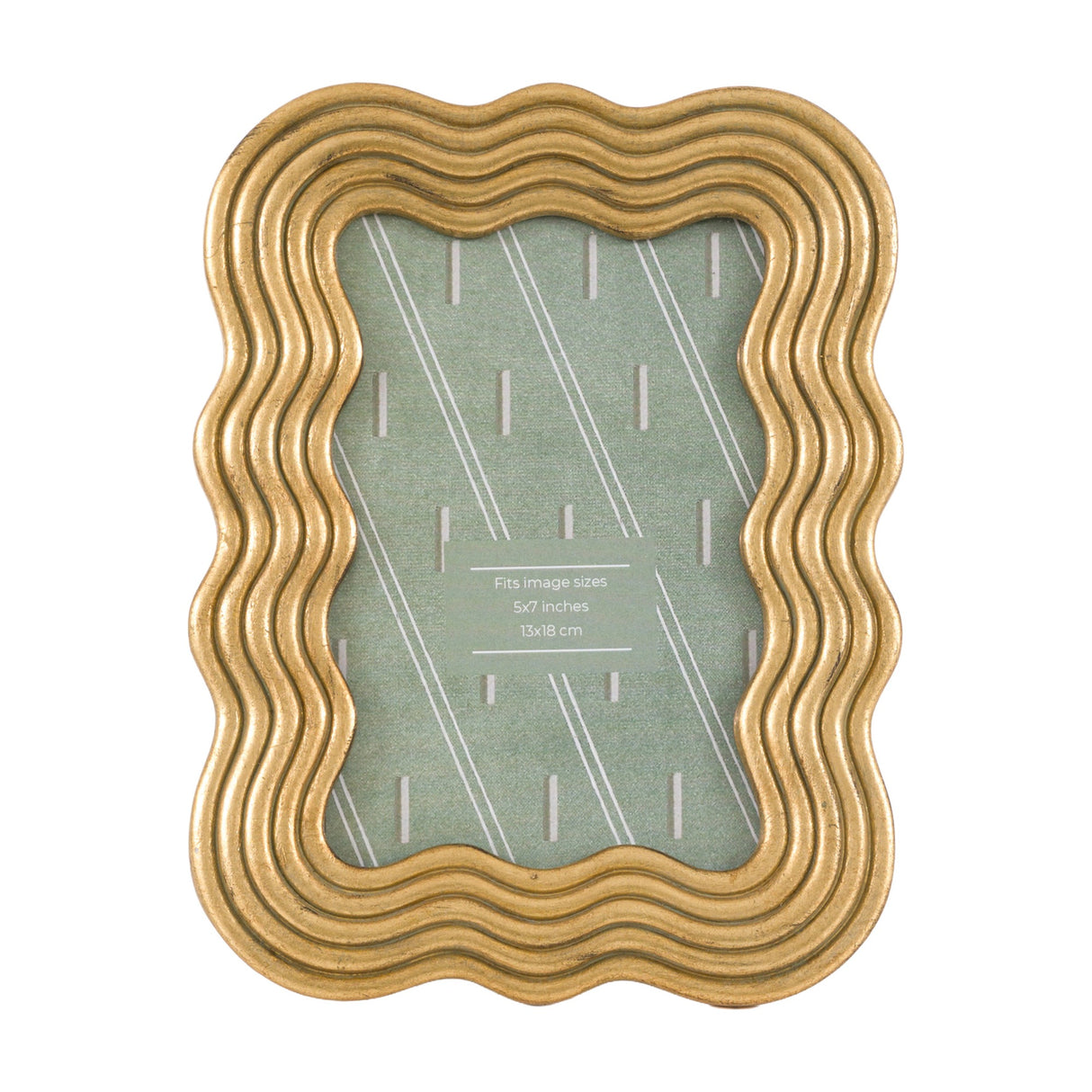Parla Wavy Photo Frame – Gold