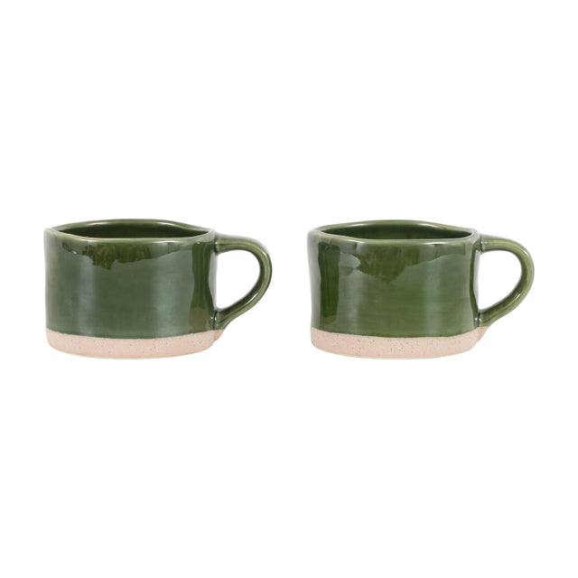 Rustic Mug – Green