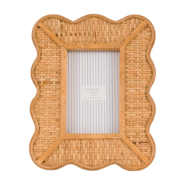 Ayora Rattan Photo Frame – Natural