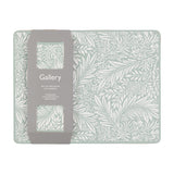 Farmhouse Leaf Placemat and Coaster Set of 4