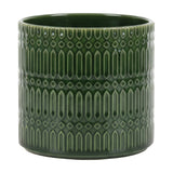 Selva Embossed Ceramic Planter