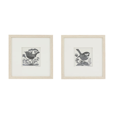 Rural Studies I Framed Art Set of 2 – Black