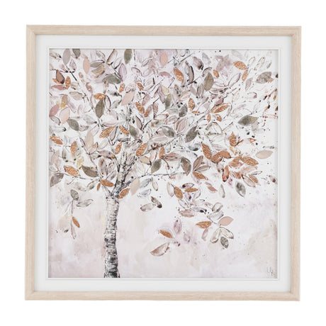 Dreamweaver Tree Framed Canvas – Neutral