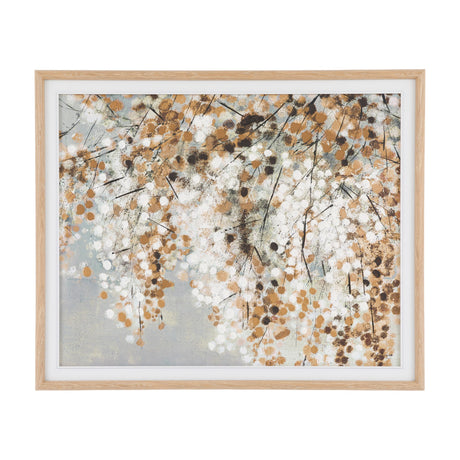 Bliss Framed Canvas Wall Art – Amber