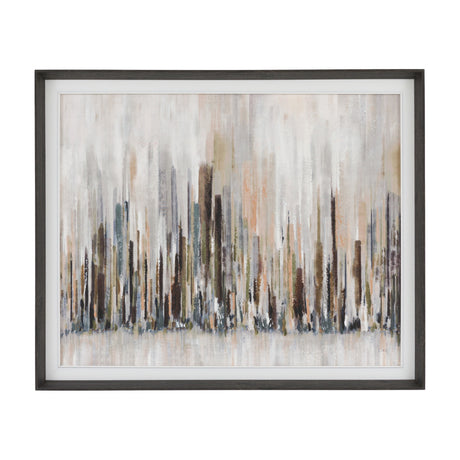 Urban Silence Framed Wall Art – Earthy Neutral