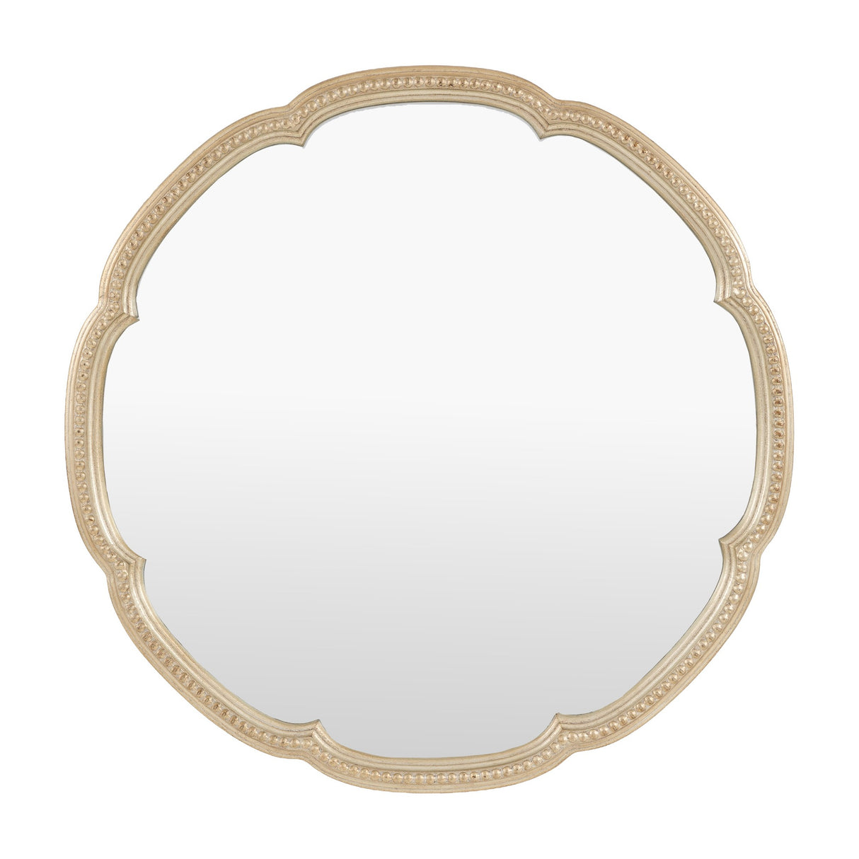 Florentine Round Wall Mirror – Champagne