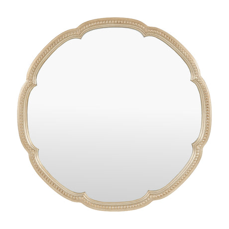 Florentine Round Wall Mirror – Champagne