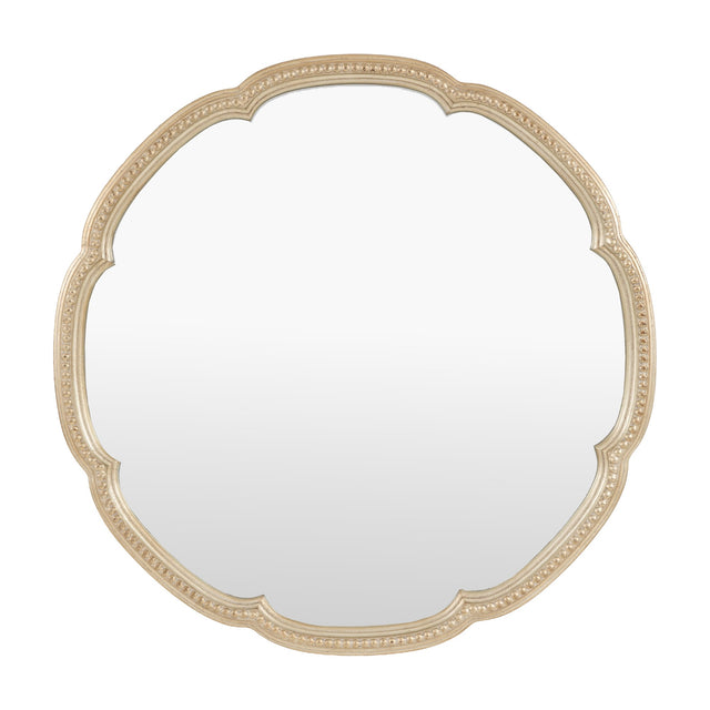 Florentine Round Wall Mirror – Champagne