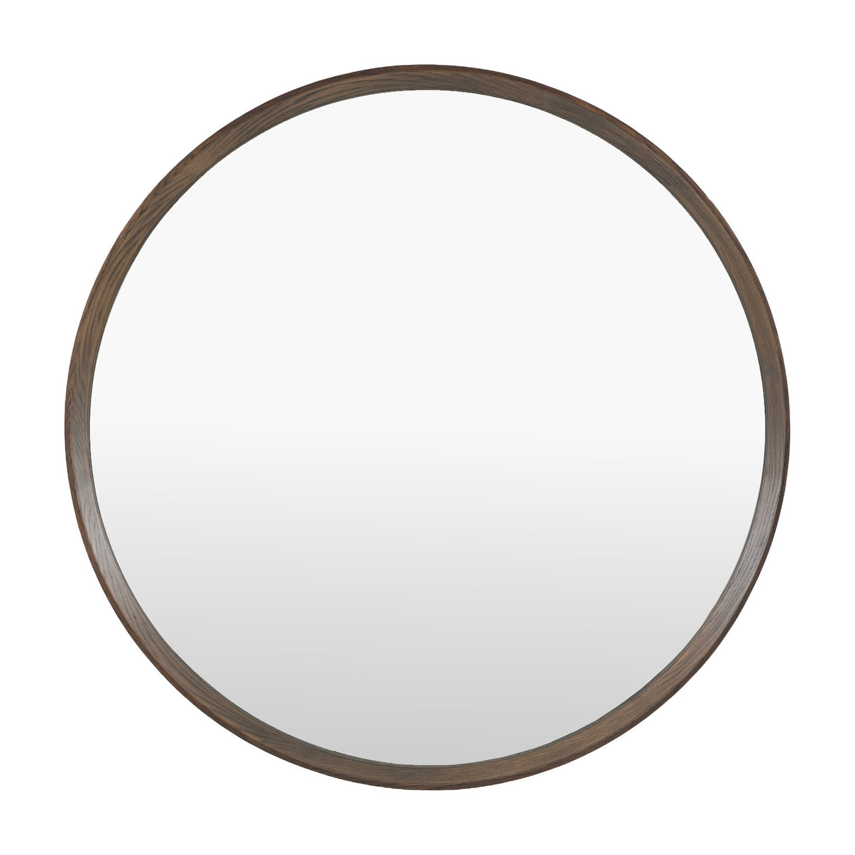 Woodstock Round Mirror – Walnut