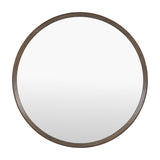 Woodstock Round Mirror – Walnut