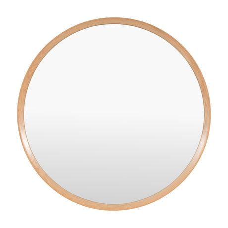 Cedar Round Mirror – Oak
