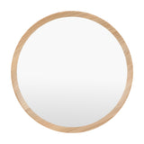 Cedar Round Mirror – Oak