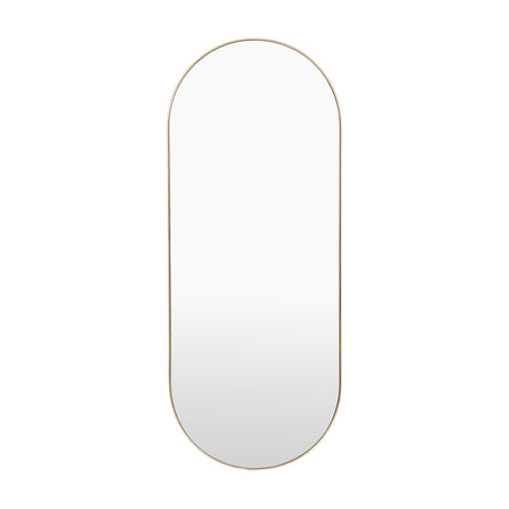 Highline Ellipse Mirror – Brass