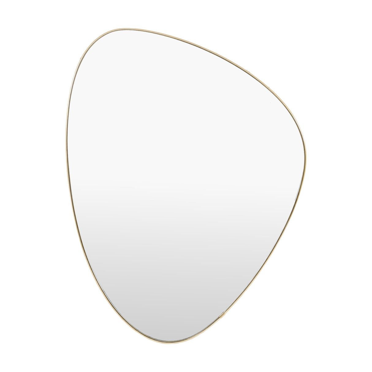 Highline Pebble Mirror – Brass