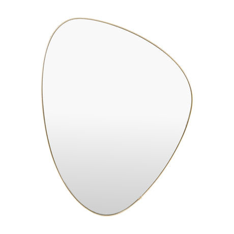 Highline Pebble Mirror – Brass