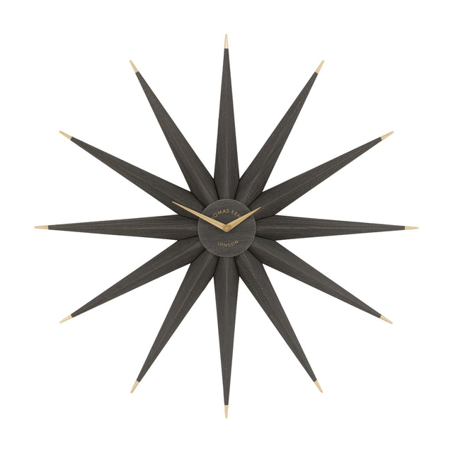 North Star Sunburst Wall Clock 80cm