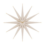 North Star Sunburst Wall Clock 80cm