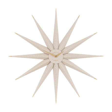 North Star Sunburst Wall Clock 80cm