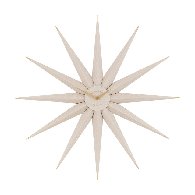 North Star Sunburst Wall Clock 80cm