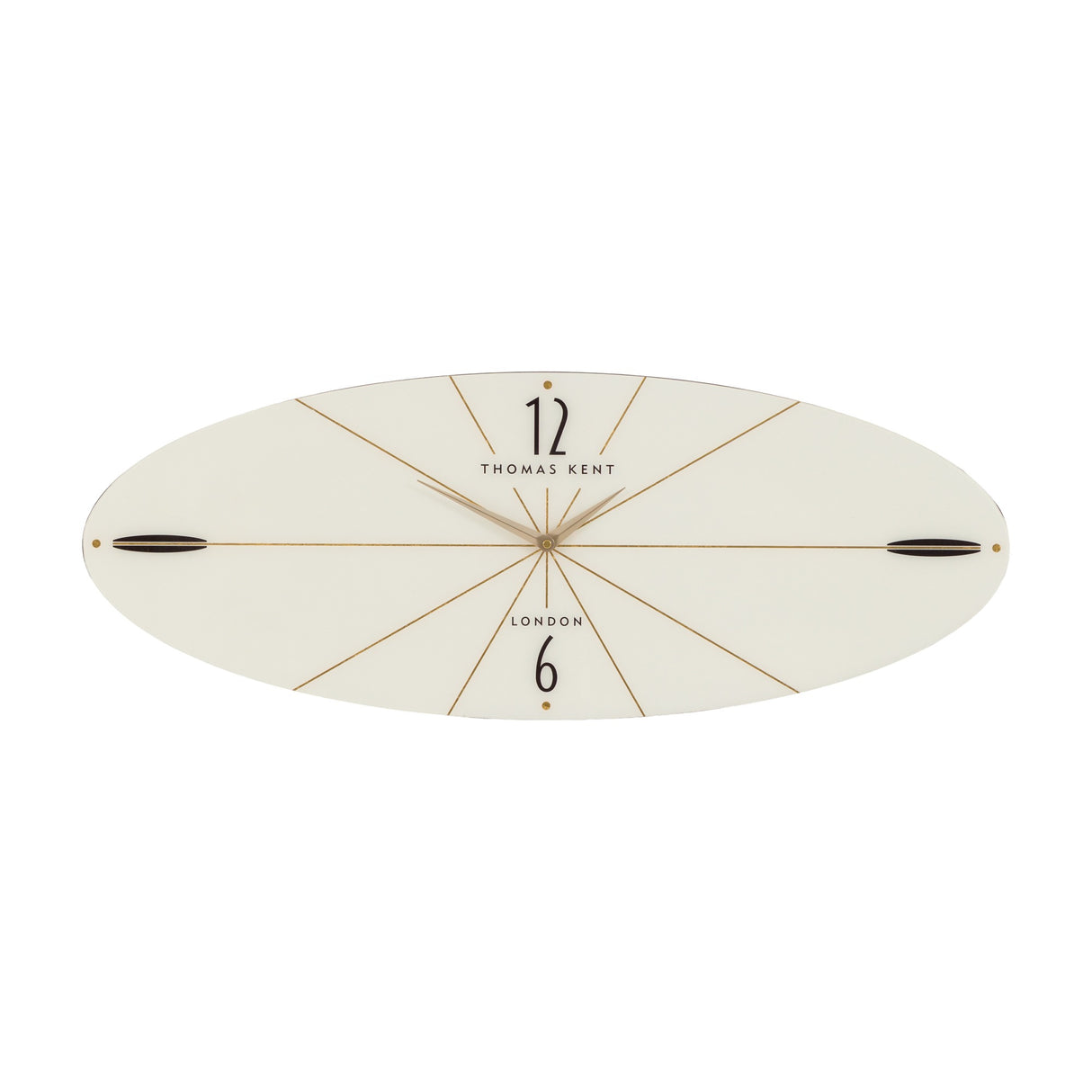 Greenwich Ellipse Wall Clock – Snow White