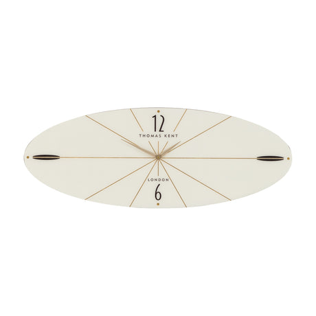 Greenwich Ellipse Wall Clock – Snow White