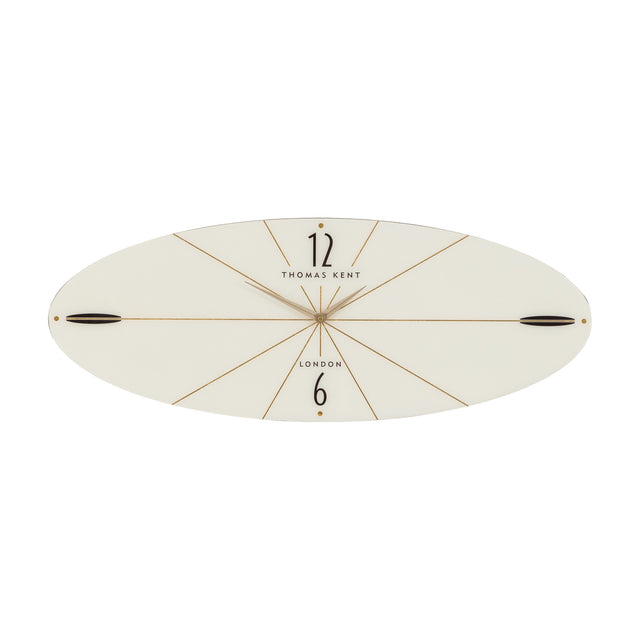 Greenwich Ellipse Wall Clock – Snow White