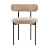 Aveley Bouclé Dining Chairs Set of 2