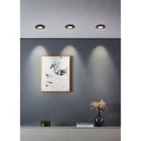 Gedrez LED Downlight Set of 7 - Satin Nickel