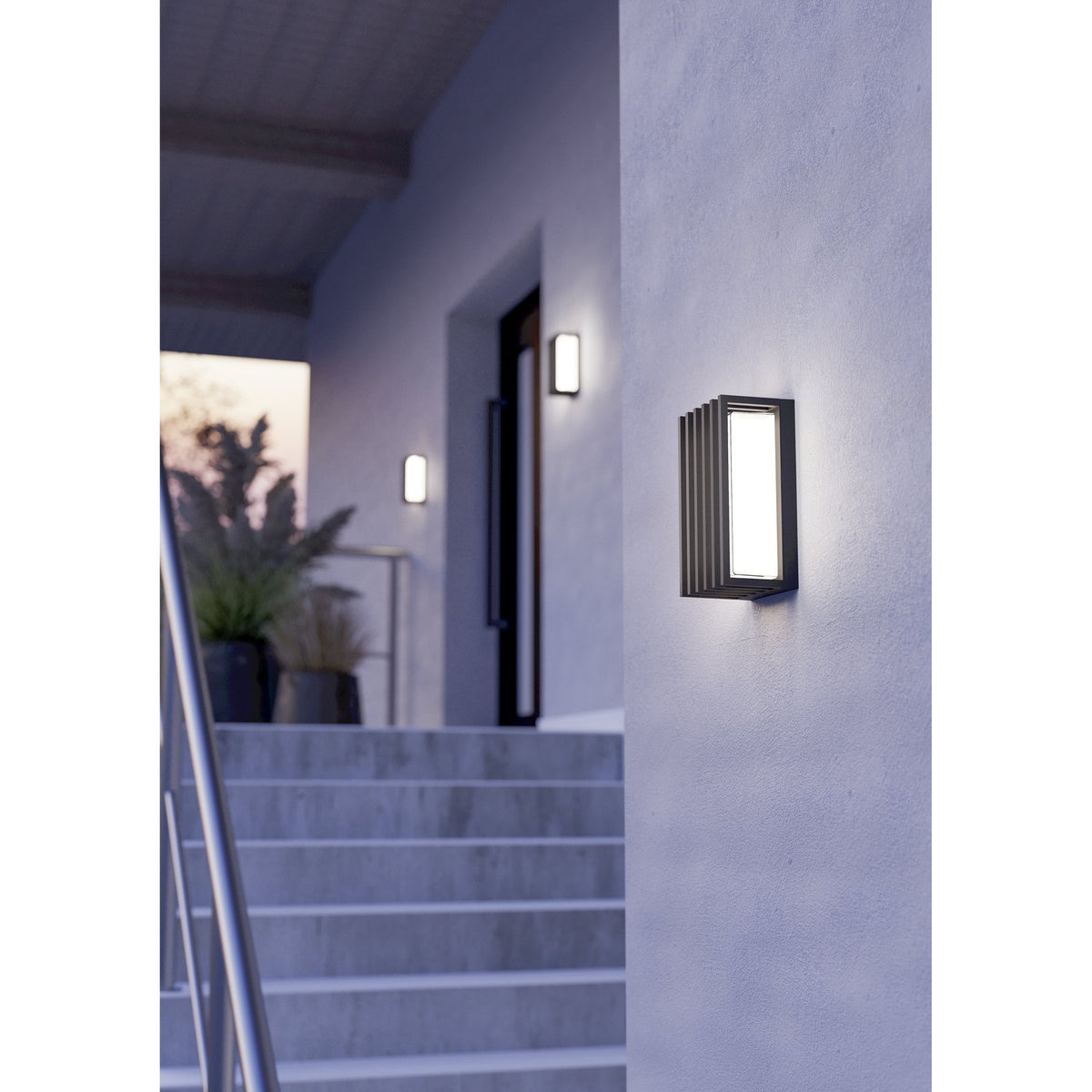 Genovese LED Outdoor Wall Light with Motion Sensor