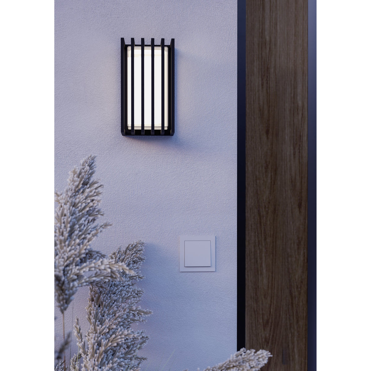 Genovese LED Outdoor Wall Light with Motion Sensor