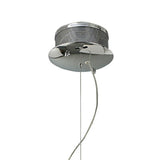 Geo 7 Light Crystal Pendant Light – Polished Chrome