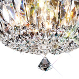 Georgina 4 Light Crystal Flush Ceiling Light - Polished Chrome