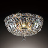 Georgina 5 Light Crystal Flush Ceiling Light - Polished Chrome