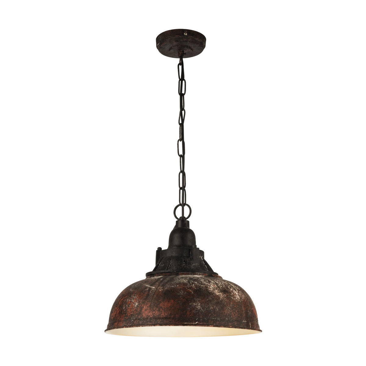 Gernine Pendant Light - Antique Brown & Beige