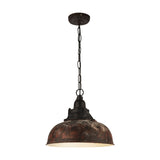 Gernine Pendant Light - Antique Brown & Beige