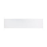 Gevette Smart LED Panel Light, a rectangular 120 x 30cm ceiling fixture with a white aluminium body and white plastic diffuser, shown against a plain white background.