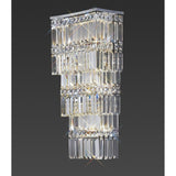 Gianni 4 Light Crystal Wall Light - Polished Chrome
