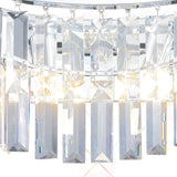 Gianni 2 Light Crystal Wall Light - Polished Chrome